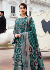 The Secret Garden by Nureh Embroidered Chiffon 4 Piece Unstitched Suits - NU24SG NL-63 VICTORIA